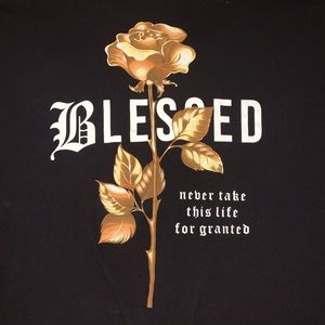 Black blessed shirt fairley used